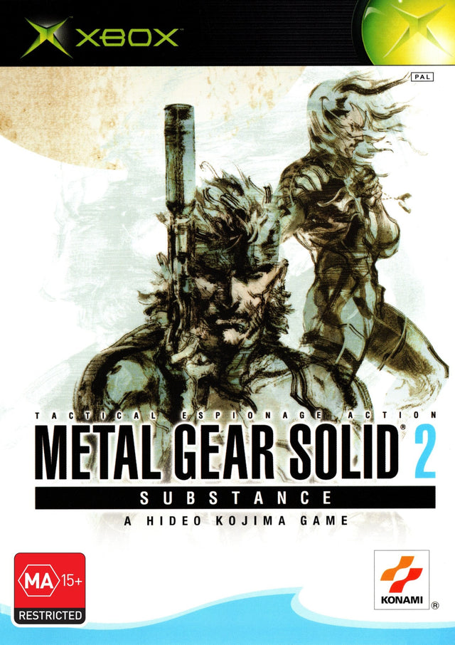 Metal Gear Solid 2: Substance Xbox Game PAL