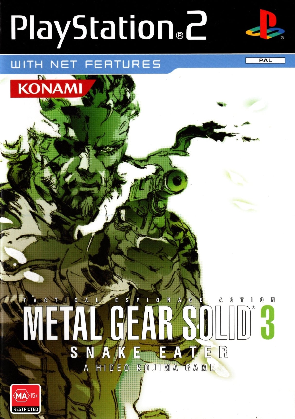 Metal Gear Solid 3: Snake Eater Playstation 2 PS2 Game PAL