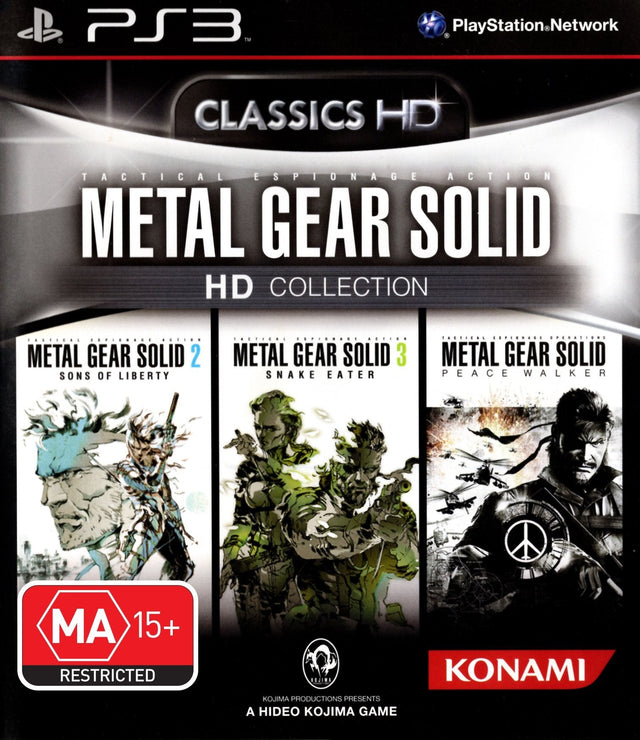 Metal Gear Solid HD Collection Playstation 3 PS3 Game PAL