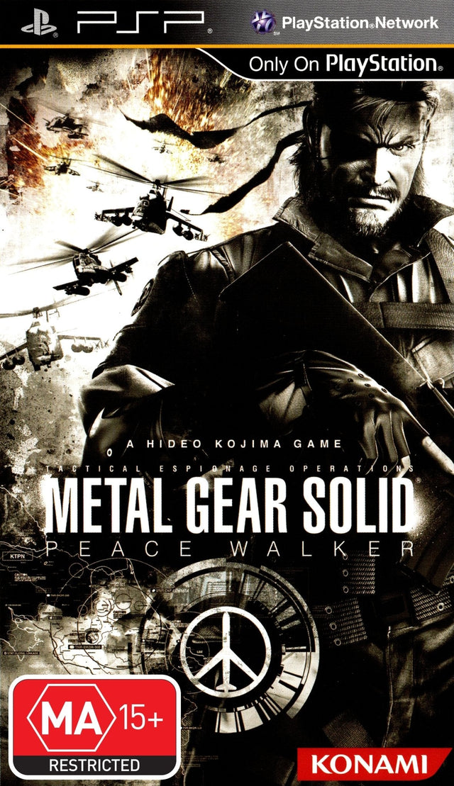 Metal Gear Solid: Peace Walker Playstation Portable PSP Game PAL