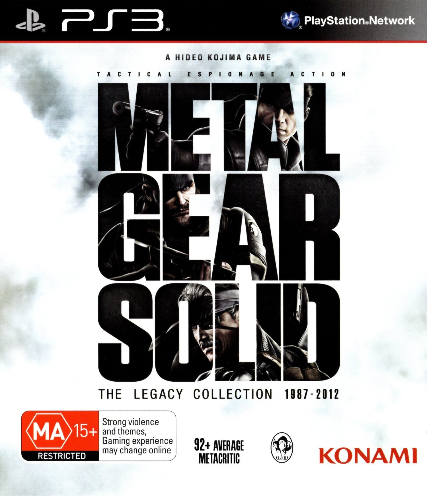 Metal Gear Solid: The Legacy Collection Playstation 3 PS3 Game PAL