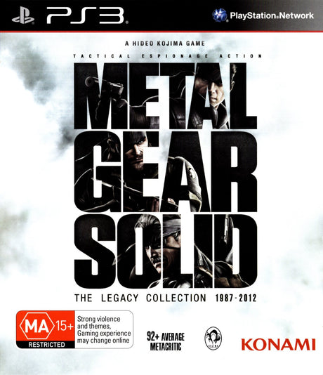 Metal Gear Solid: The Legacy Collection Playstation 3 PS3 Game PAL