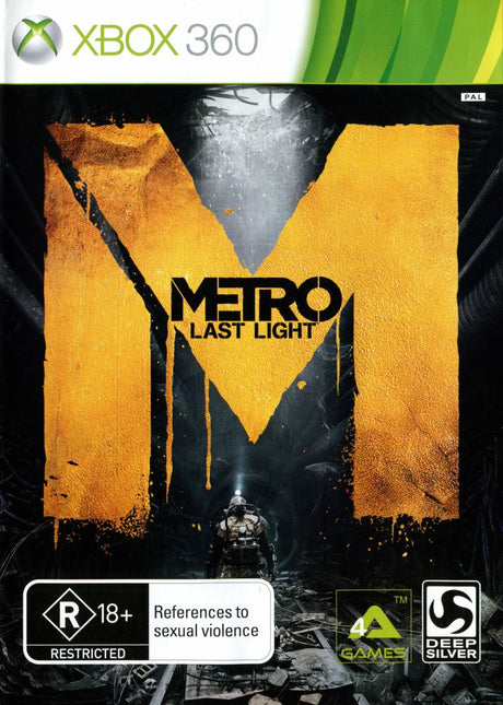 Metro: Last Light Xbox 360 Game PAL