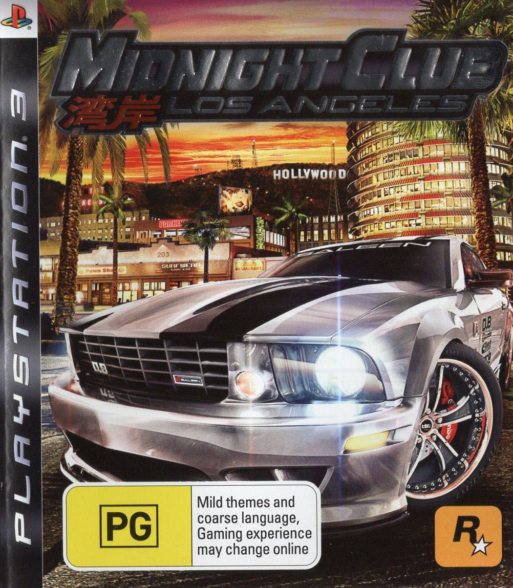 Midnight Club: Los Angeles Playstation 3 PS3 Game PAL