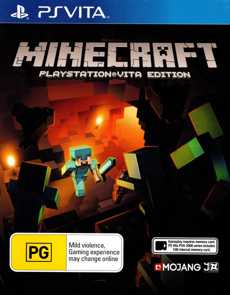 Minecraft Playstation VIta Edition Playstation Vita Game-Trippy Trades