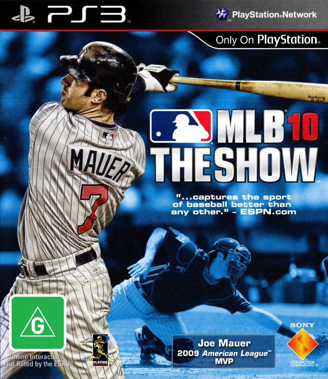 MLB 10: The Show Playstation 3 PS3 Game PAL