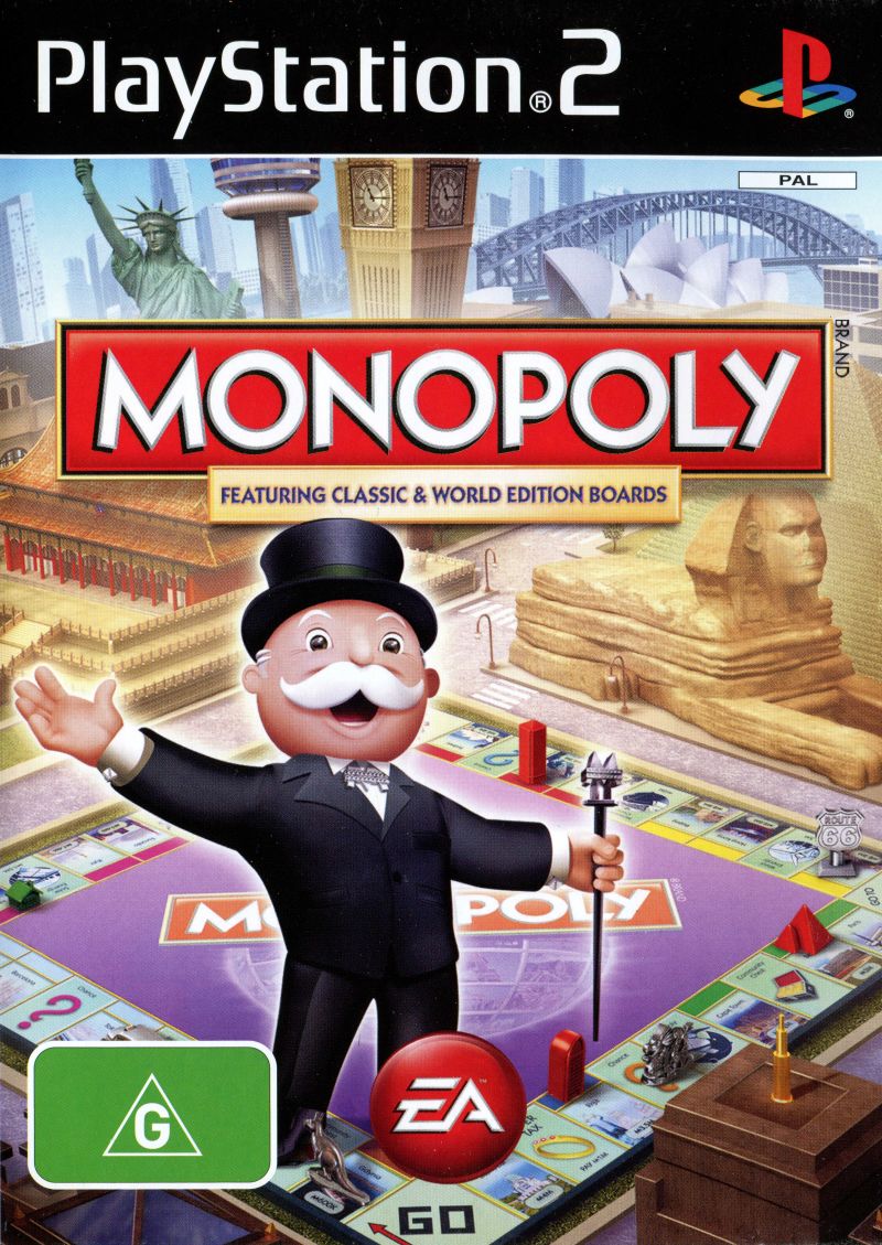 Monopoly Playstation 2 PS2 Game PAL