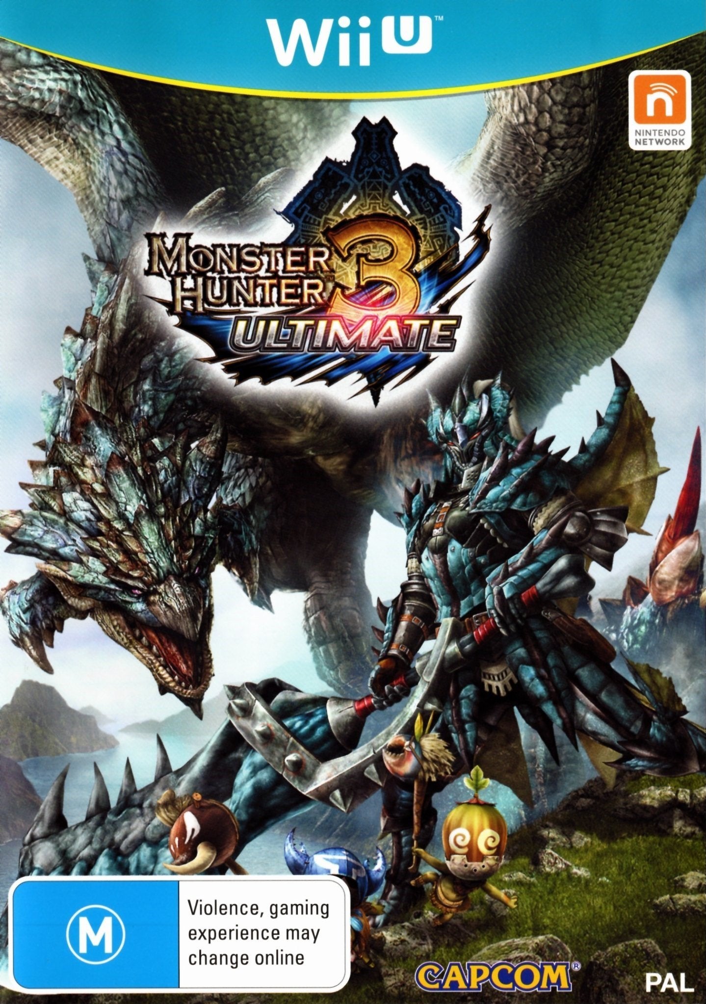 Monster Hunter 3 Ultimate Nintendo Wii-U Game PAL