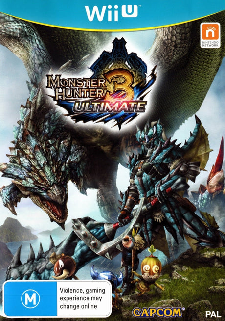 Monster Hunter 3 Ultimate Nintendo Wii-U Game PAL