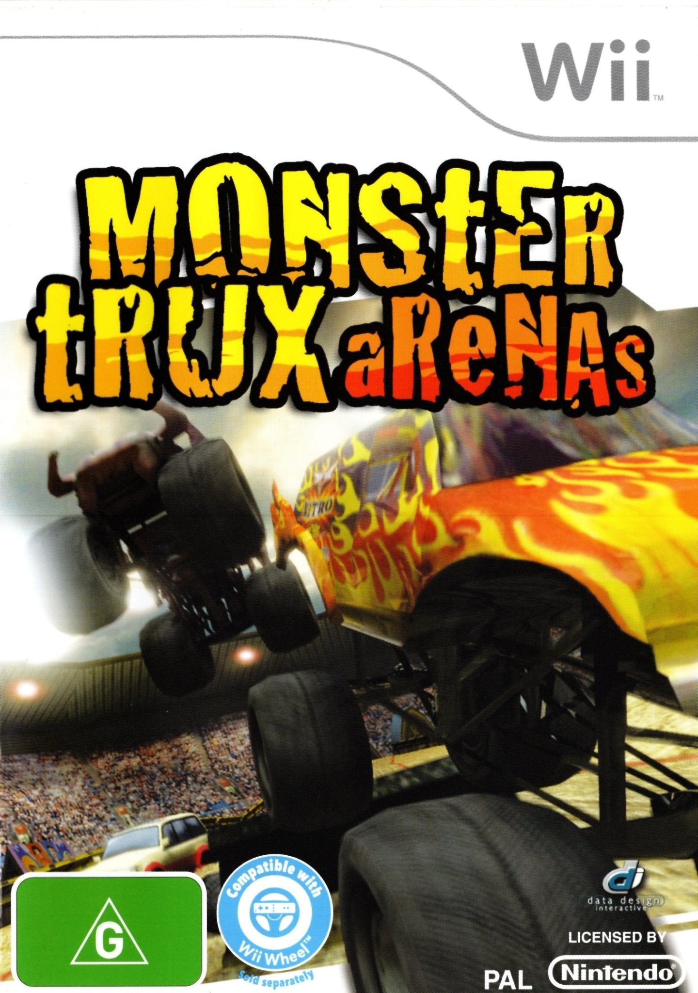 Monster Trux: Arenas Nintendo Wii Game PAL