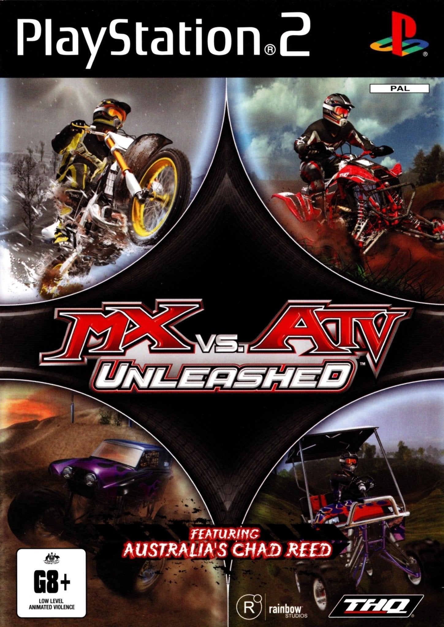 MX vs. ATV: Unleashed Playstation 2 PS2 Game PAL