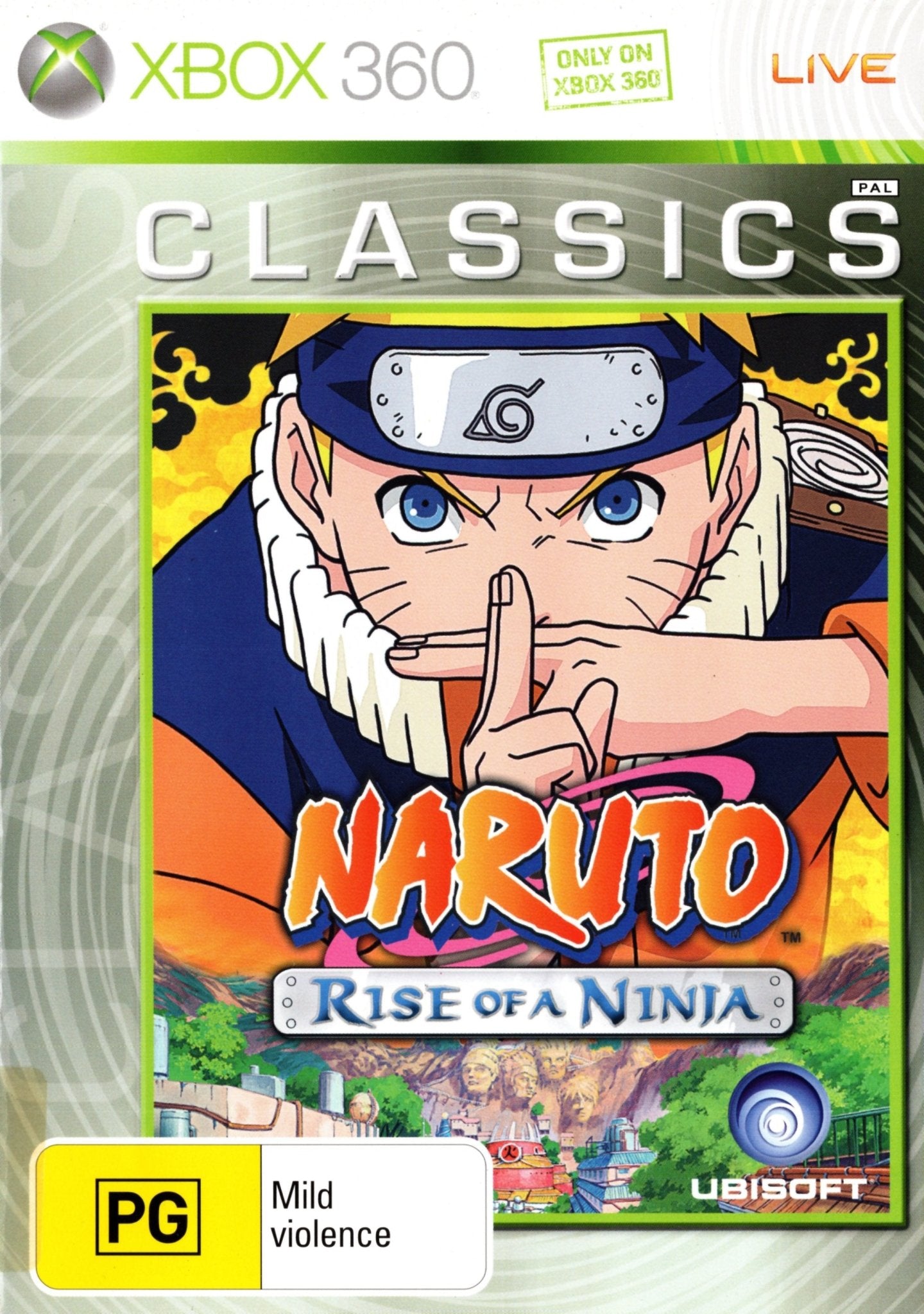 Naruto: Rise of a Ninja Xbox 360 Game PAL