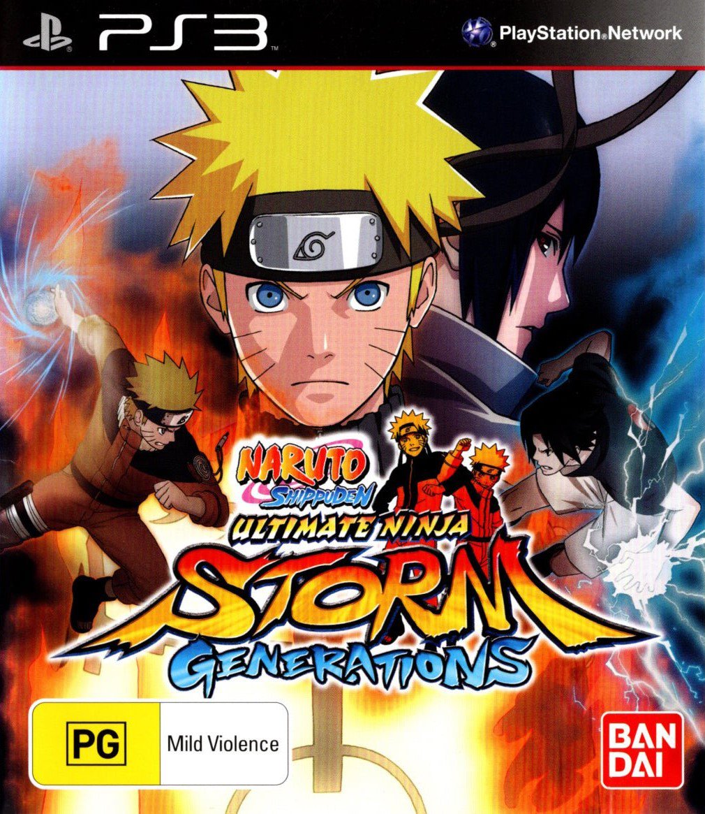 Naruto Shippuden: Ultimate Ninja Storm Generations Playstation 3 PS3 Game PAL
