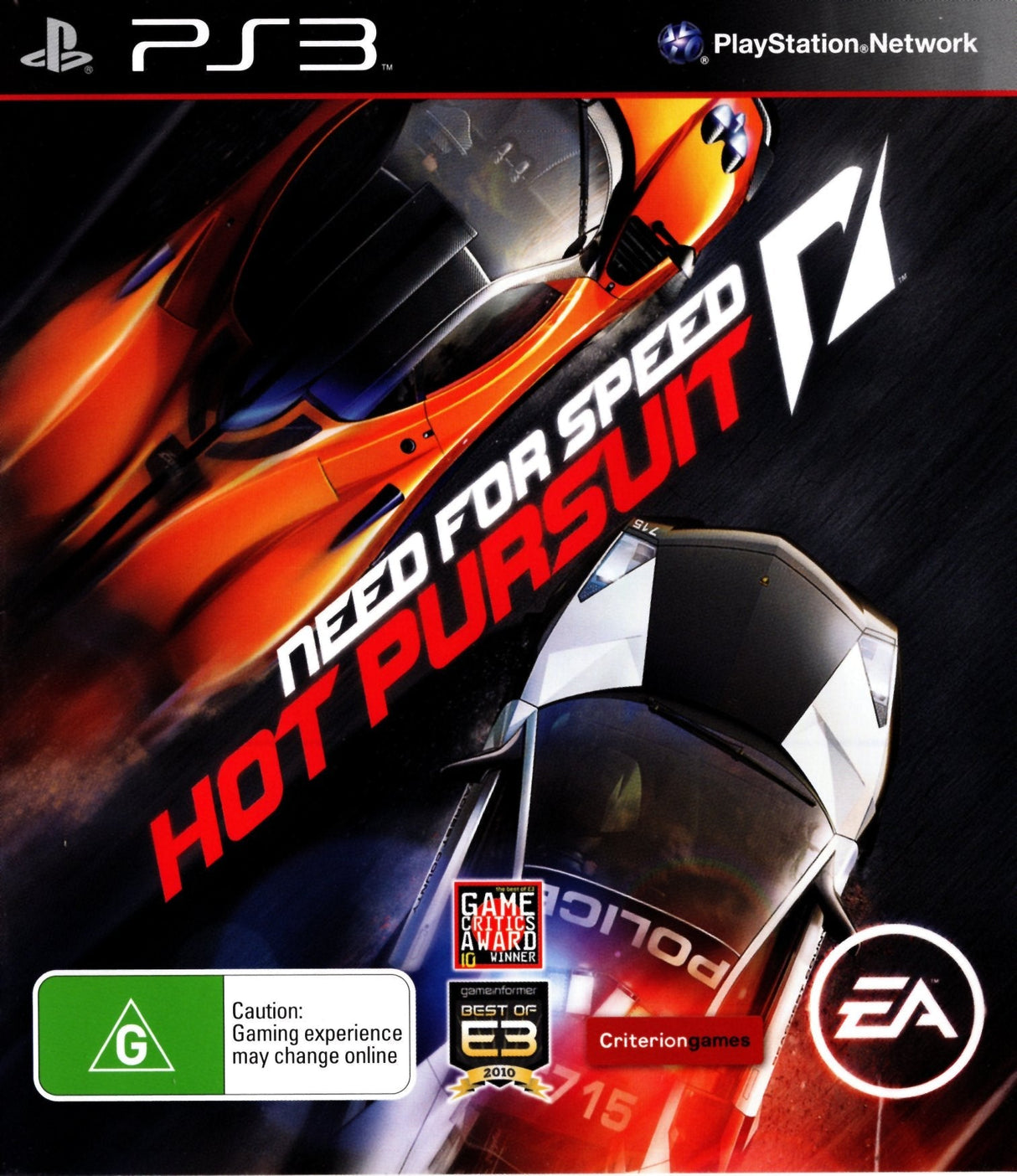 Need for Speed: Hot Pursuit Playstation 3 PS3 Game PAL