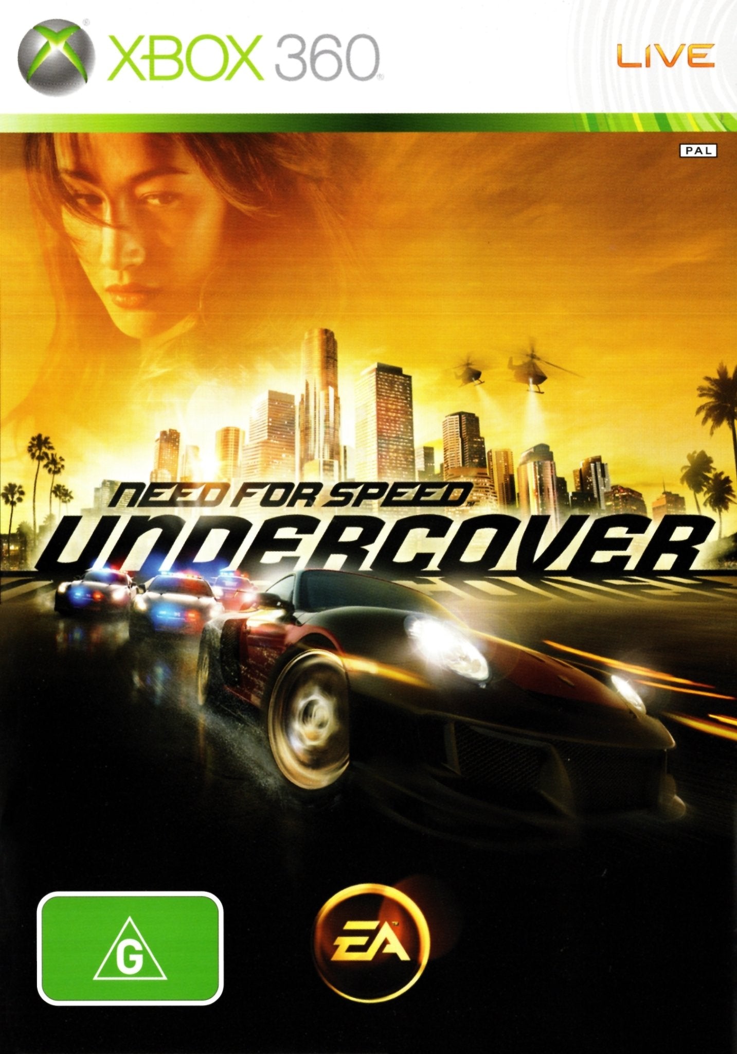 Need for Speed: Undercover Xbox 360 Game PAL