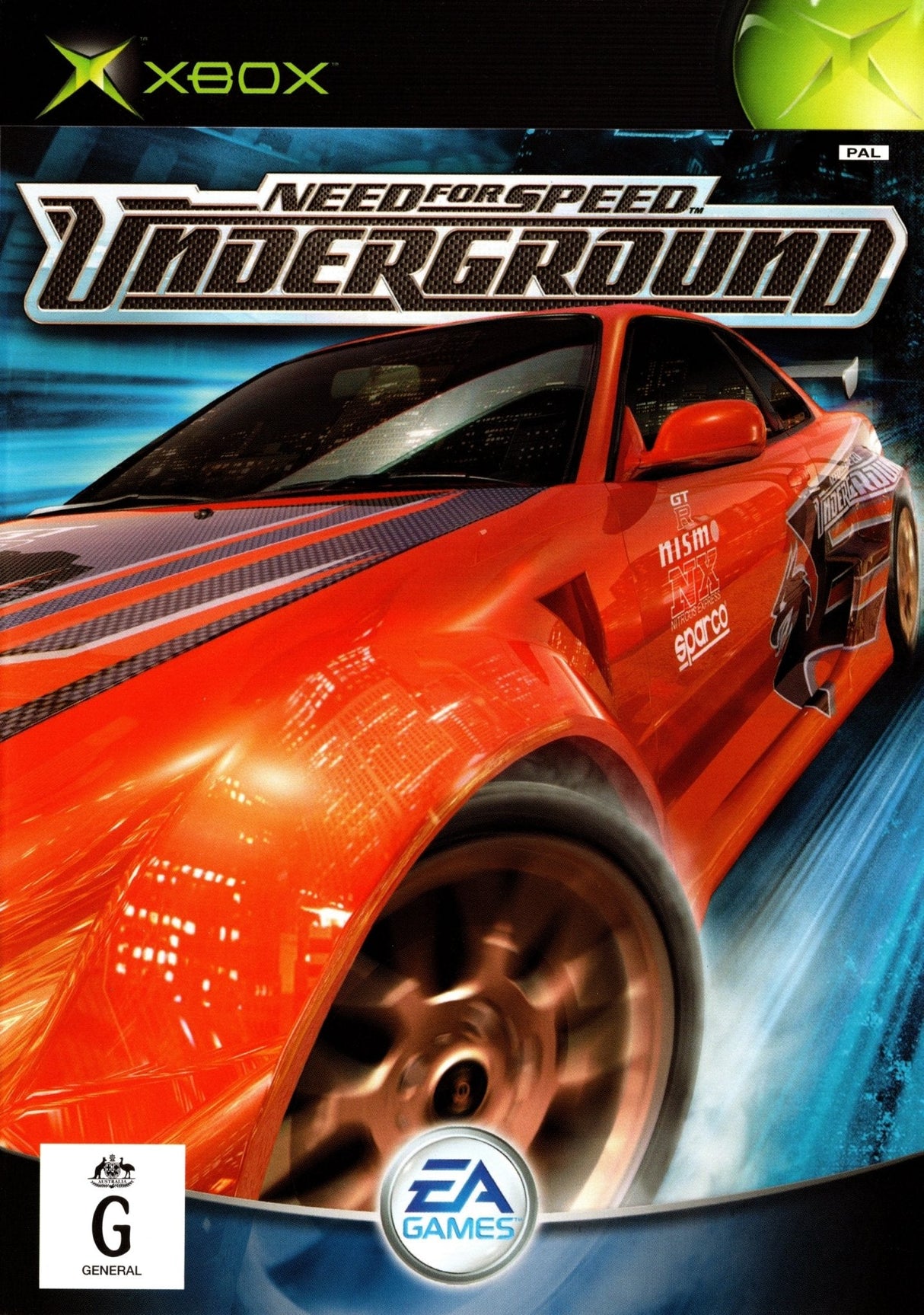 Need for Speed: Underground Xbox Game PAL