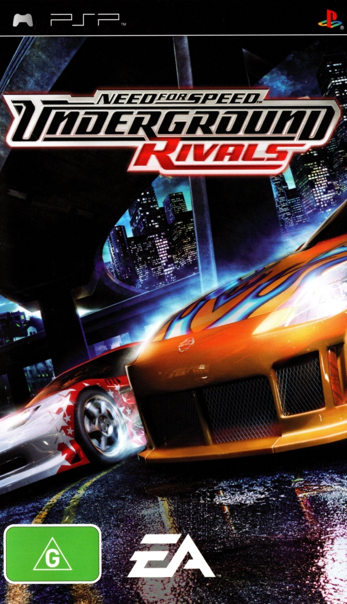 Need for Speed: Underground Rivals Playstation Portable PSP Game PAL