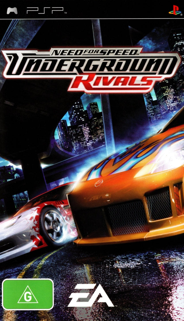 Need for Speed: Underground Rivals Playstation Portable PSP Game PAL