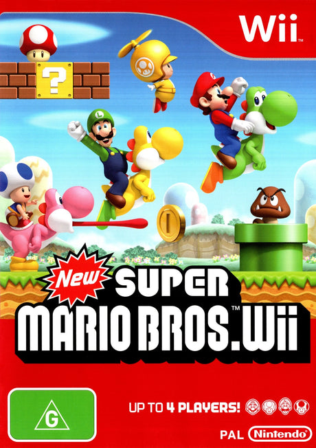 New Super Mario Bros. Wii Nintendo Wii Game PAL
