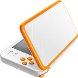 Nintendo "New" 2DS XL White And Orange Console + Charger
