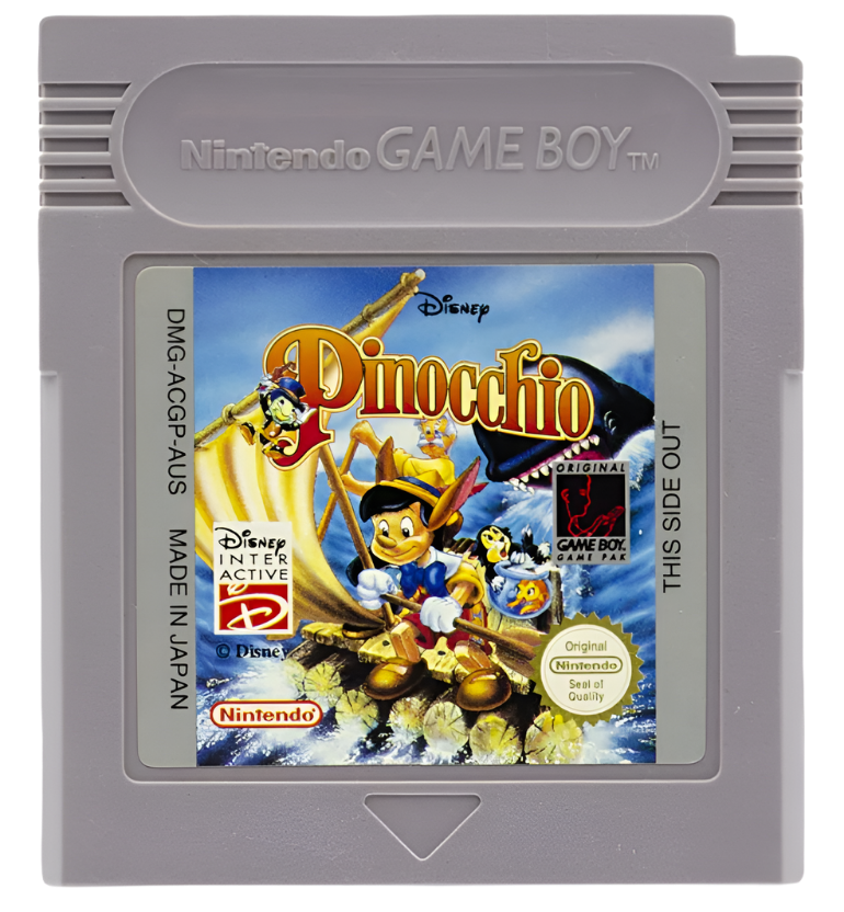 Pinocchio Game Boy Game PAL