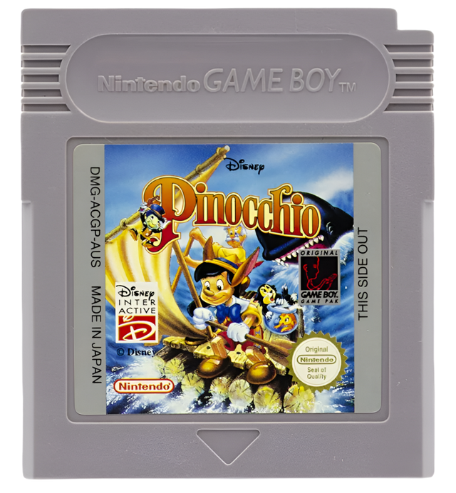 Pinocchio Game Boy Game PAL