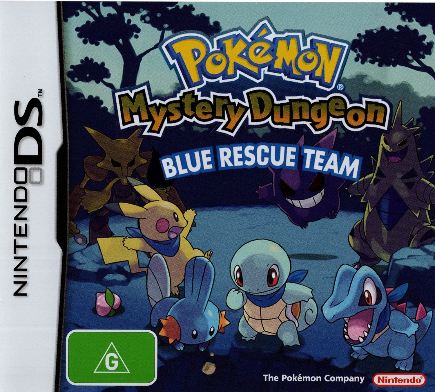Pokemon Mystery Dungeon: Blue Rescue Team Nintendo DS NDS Game PAL