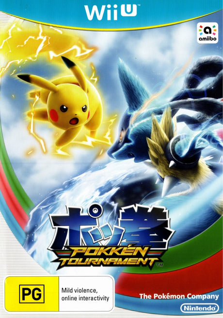 Pokkén Tournament Nintendo Wii-U Game PAL