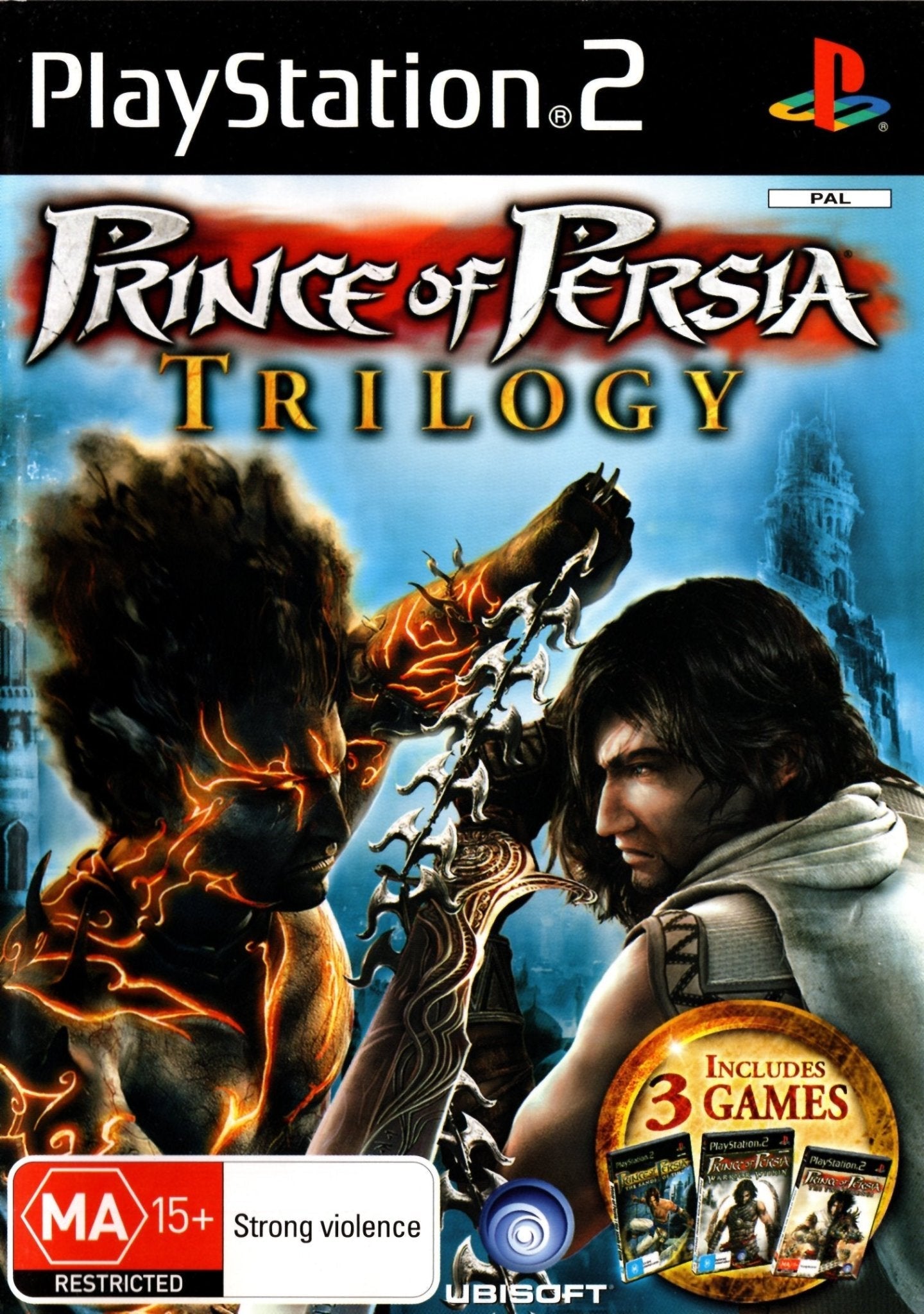 Prince of Persia Trilogy Playstation 2 PS2 Game PAL