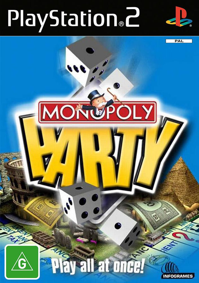 Monopoly Party! Playstation 2 PS2 Game PAL