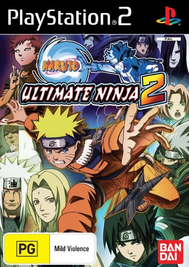 Naruto: Ultimate Ninja 2 Playstation 2 PS2 Game PAL