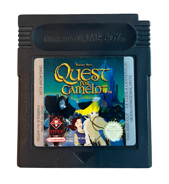 Quest for Camelot Game Boy Color GBC Game PAL