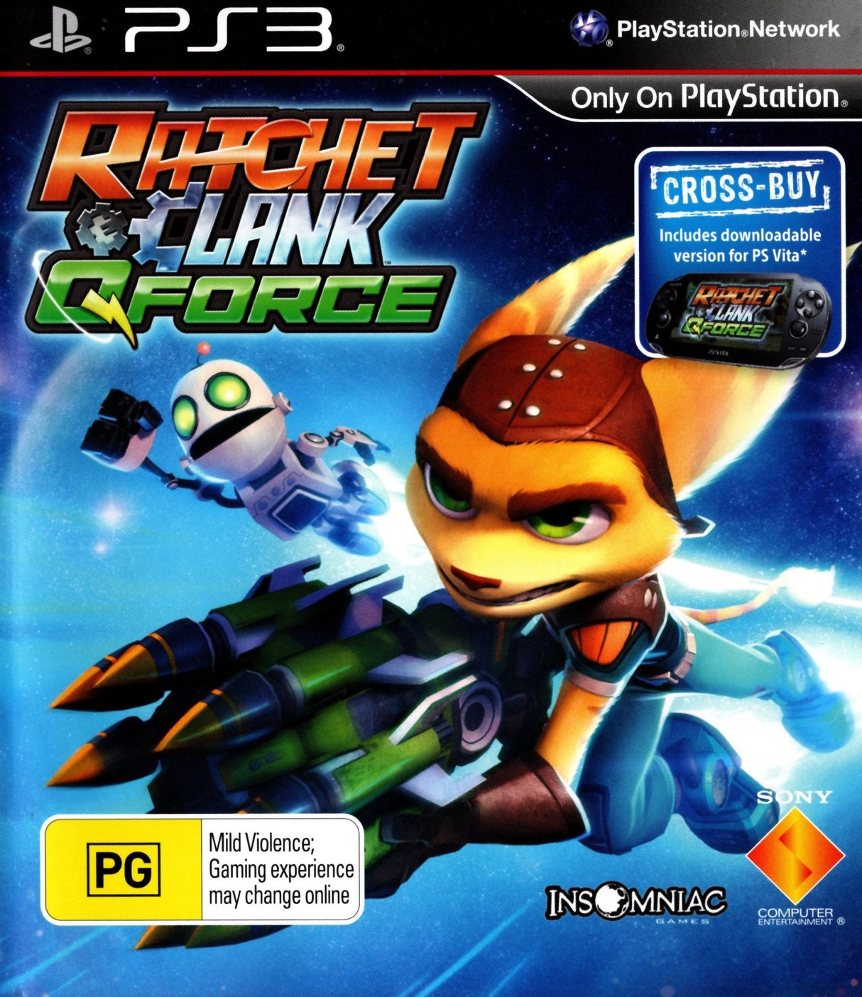 Ratchet & Clank: Qforce Playstation 3 PS3 Game PAL