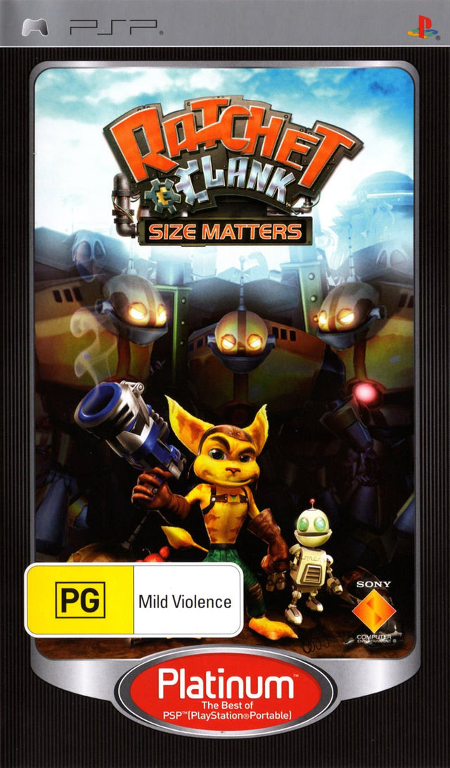 Ratchet & Clank: Size Matters Playstation Portable PSP Game PAL