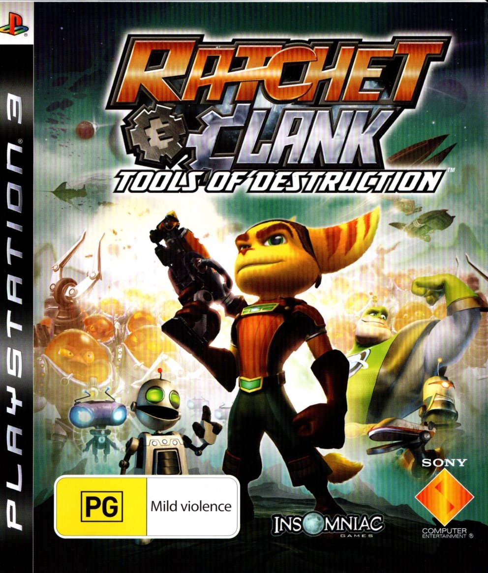 Ratchet & Clank Future: Tools of Destruction Playstation 3 PS3 Game PAL
