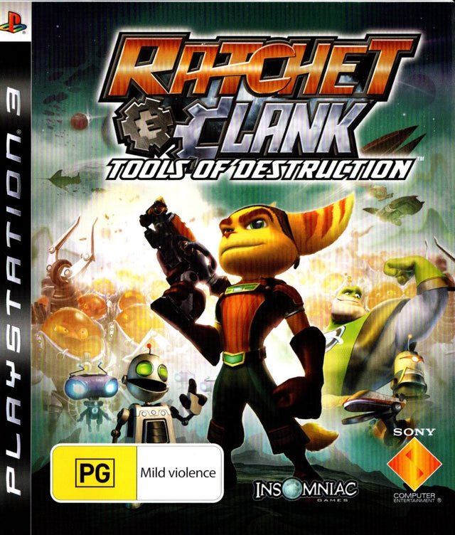 Ratchet & Clank Future: Tools of Destruction Playstation 3 PS3 Game PAL
