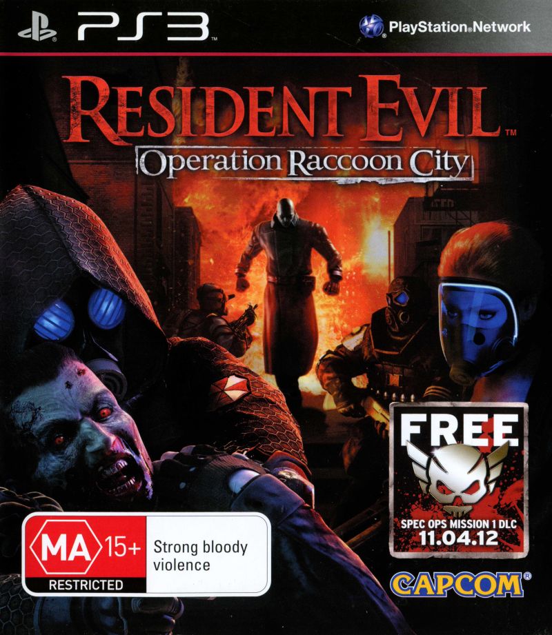 Resident Evil: Operation Raccoon City Playstation 3 PS3 Game PAL