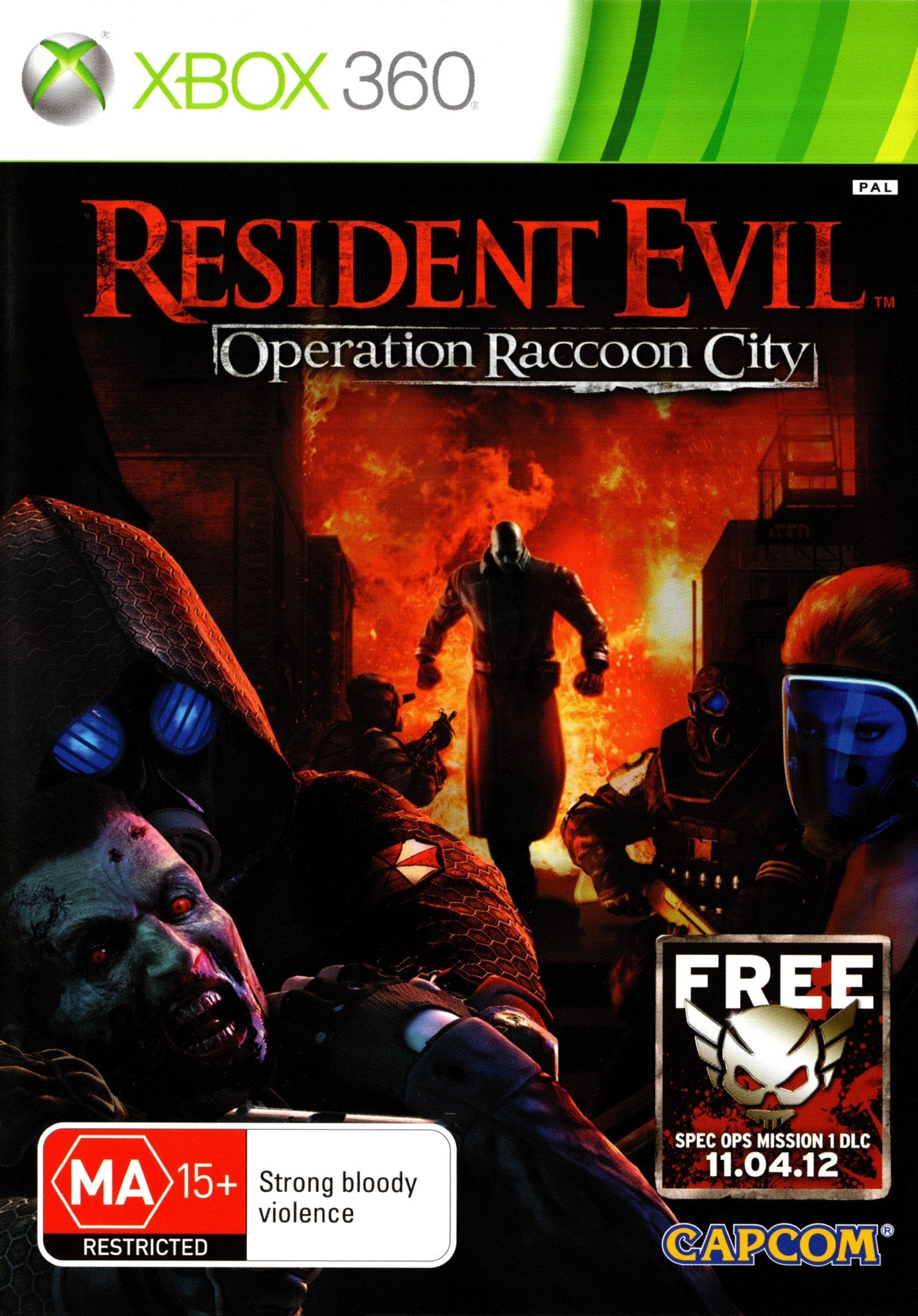 Resident Evil: Operation Raccoon City Xbox 360 Game PAL