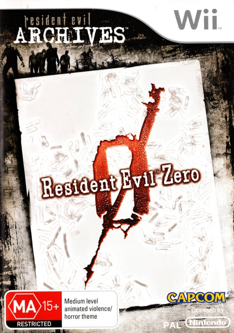 Resident Evil Archives: Resident Evil Zero 0 Nintendo Wii Game PAL