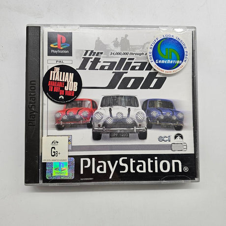 Italian Job PS1 Playstation 1 Game PAL