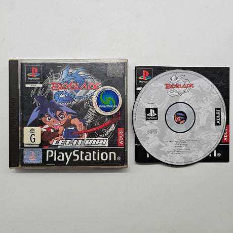 Beyblade: Let It Rip PS1 Playstation 1 Game PAL
