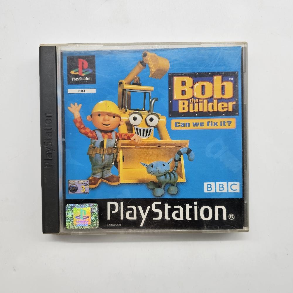 Bob The Builder Can We Fix It ? PS1 Playstation 1 Game PAL
