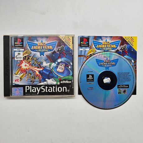 Buzz Lightyear of Star Command PS1 Playstation 1 Game PAL