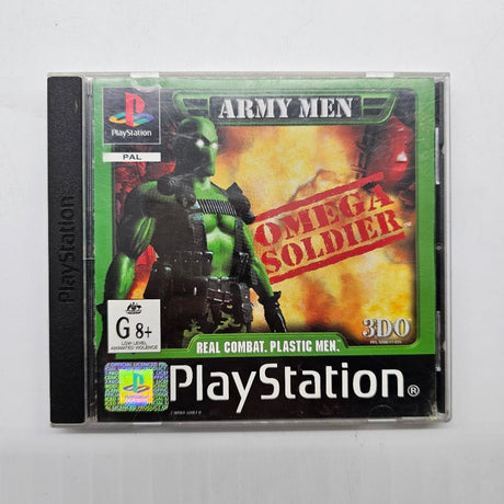 Army Men Omega Soldier PS1 Playstation 1 Game PAL
