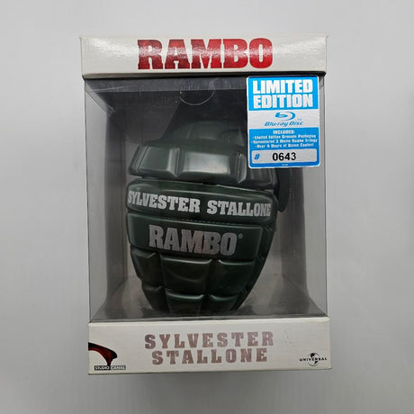Rambo Sylvester Stallone #0643 Limited Edition Grenade Blu-Ray