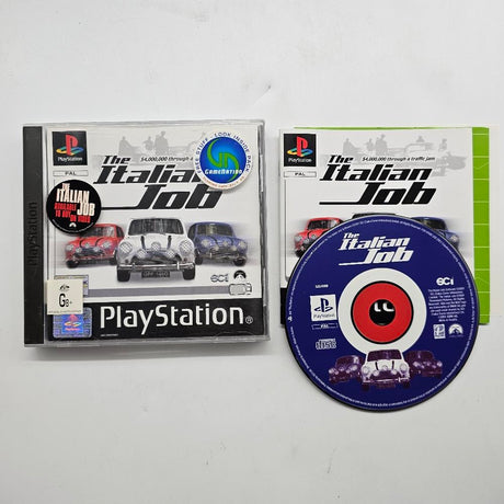 Italian Job PS1 Playstation 1 Game PAL