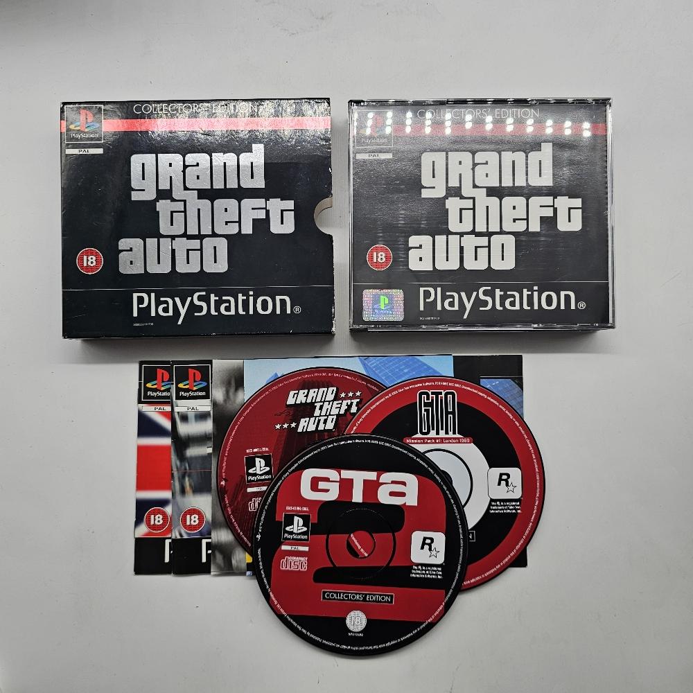 Grand Theft Auto GTA Collectors Edition PS1 Playstation 1 Game PAL