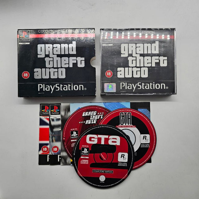 Grand Theft Auto GTA Collectors Edition PS1 Playstation 1 Game PAL