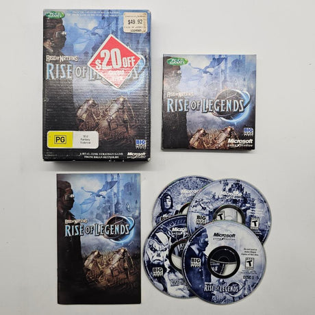 Rise of Nations Rise of Legends PC Game