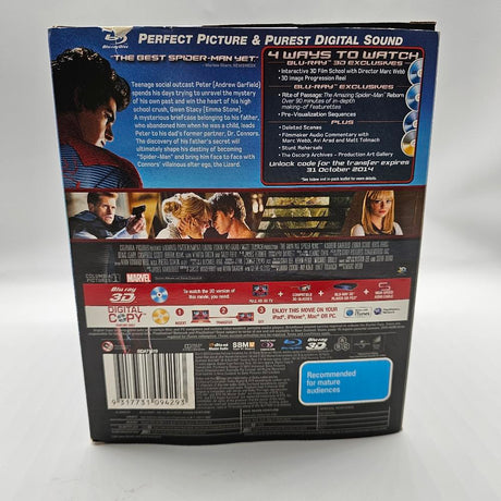 The Amazing Spider-Man Quad Play DVD